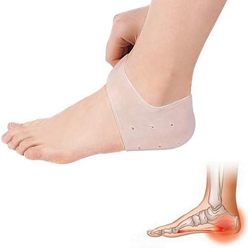 Moisturizing Silicone Gel Heel Socks Protect Socks Dry Cracked Foot Sleeves Pain