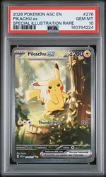 Pikachu ex 276/217 Ascended Heroes Special Illustration Rare Treekachu