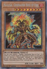 1x (NM) Naglfar, Generaider Boss of Fire - MYFI-EN030 - Secret Rare - 1st Editio