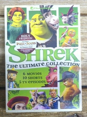 Shrek: The Ultimate Collection (DVD) NEW (Sealed) 17 Hours DreamWorks 