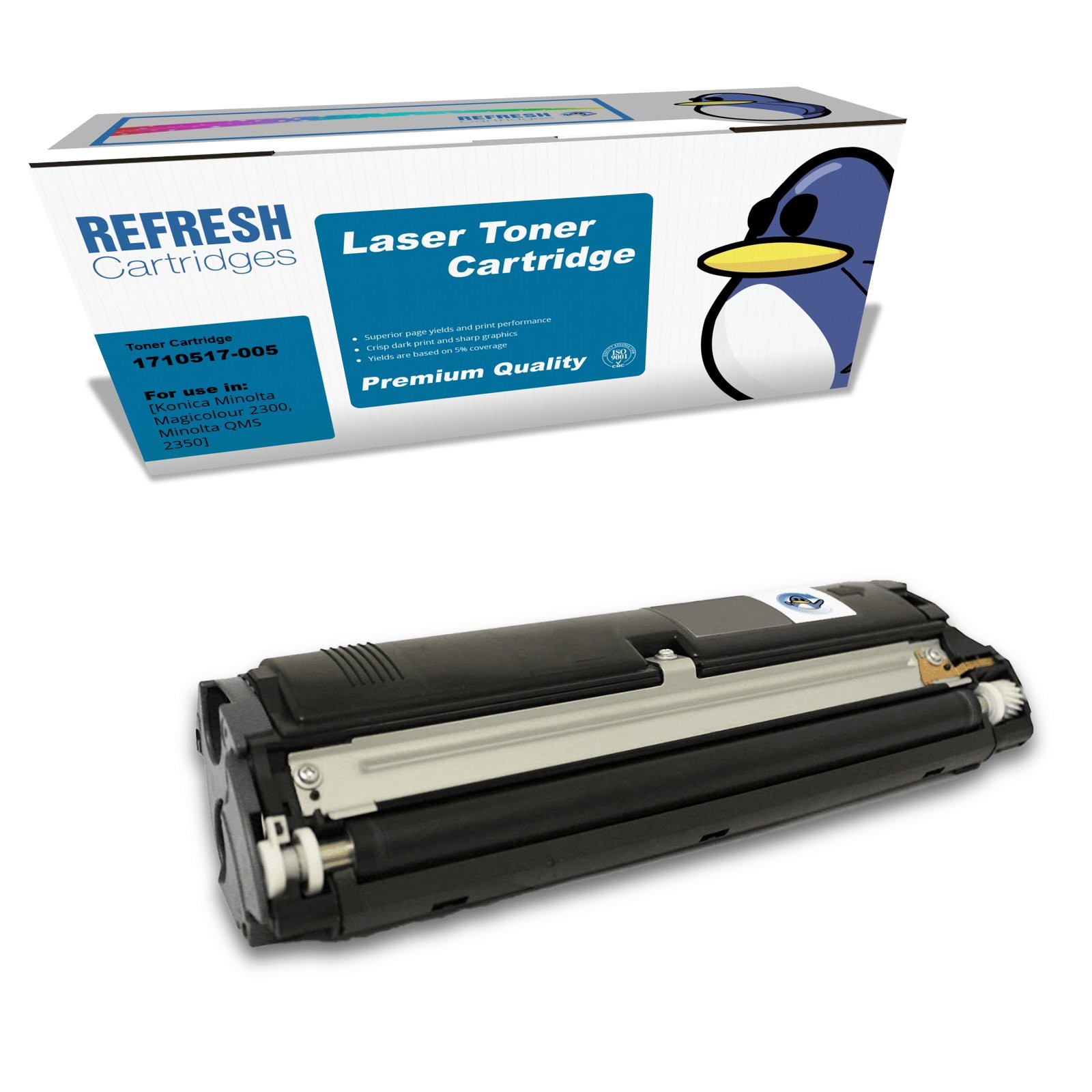 Refresh Cartridges Black 1710517-005 Toner Compatible With Konica Minolta