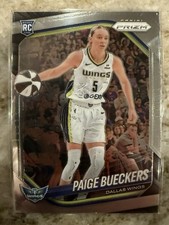 Panini 2025 Prizm WNBA Paige Bueckers #5 Rookie Dallas Wings Basketball Base