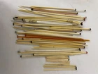 VINTAGE Estate Mixed Lot of  Wooden Plastic Knitting & Crochet Needles