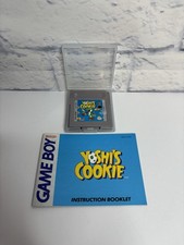Yoshi’s Cookie (GameBoy) Manual, Game Cartridge, Case Tested Authentic 