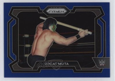 2024 Panini Prizm WWE Blue Prizm 96/199 Great Muta #74 1e1j