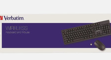 Verbatim USB Wireless Keyboard and Mouse Combo