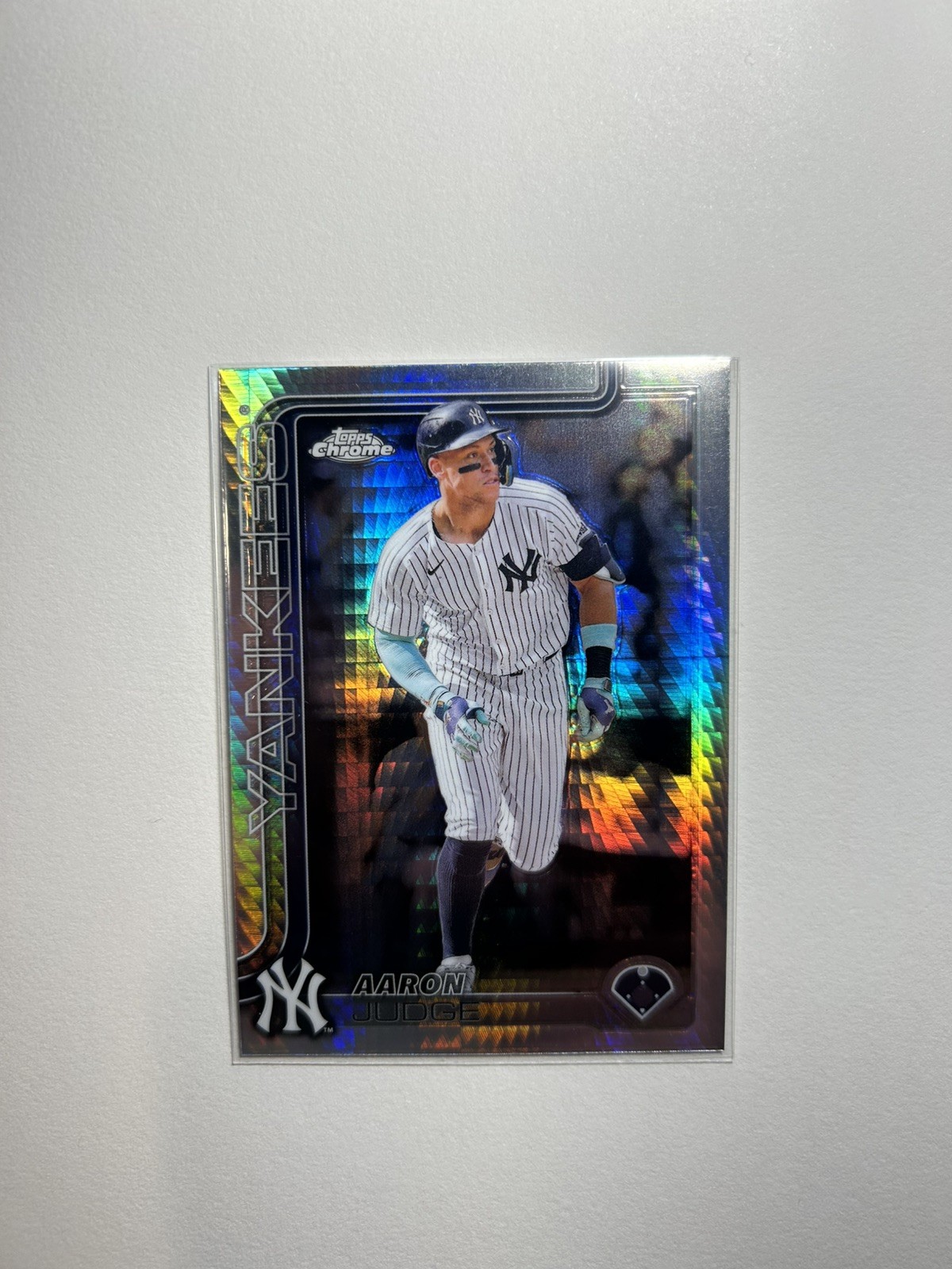 2025 Topps Chrome - Aaron Judge #99 Prism Refractor  Buyback MVP
