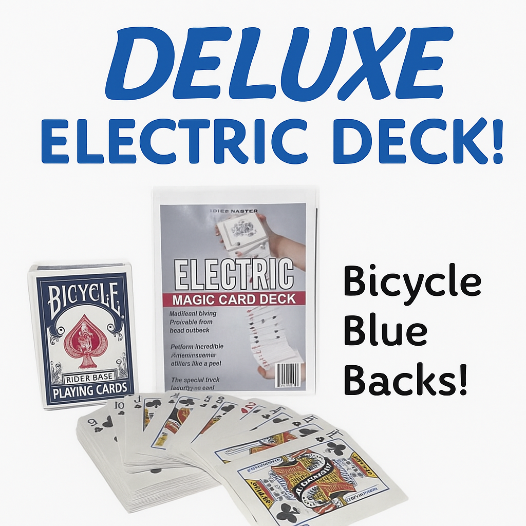 Deluxe BICYCLE ELECTRIC DECK Playing Cards Magic Trick Magician