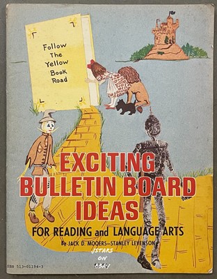 1972 EXCITING BULLETIN BOARD IDEAS TEACHER BOOK OZ READING SPACE TRAIN CIRCUS