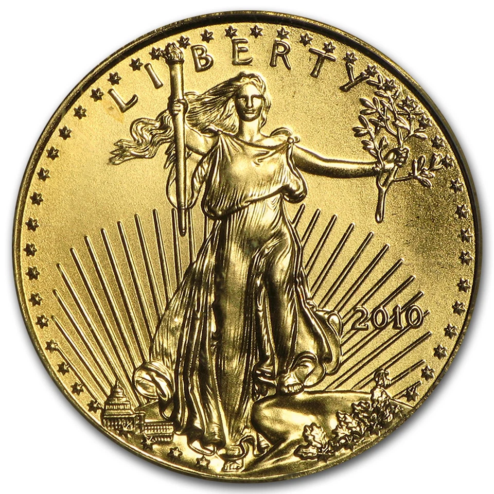 2010 1/10 oz American Gold Eagle MS-70 PCGS (FirstStrike®) - Image 2 of 3