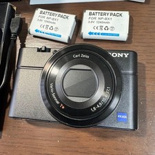 Sony Cyber-shot DSC-RX100 Compact Camera with Carl Zeiss Lens and Extras