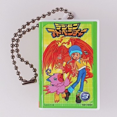 Digimon Adventure Vol.3 Video Tape Miniature Charm Collection Bandai From Japan