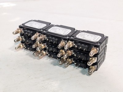 Lot of 9 BSB B3T1-30.0/80-1Q01B-D2-C1-G-H circuit breakers, 30A, 1-pole, 80VDC