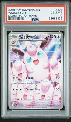 ポケモンカード ファルシファーン PSA 10 25周年記念 2025 POKEMON PFL EN-PHANTASMAL FLAMES ILLUSTRATION RARE #105