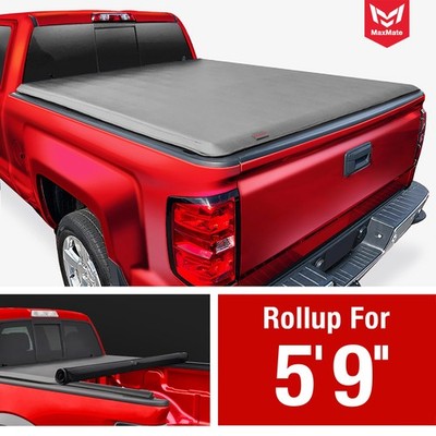 Soft Roll-up Tonneau Cover for 15-18 Silverado/Sierra 5'9'' Bed