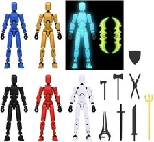 Dynamic T13 Nova Titan Actionfiguren - 6 Stü...