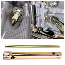Double Ended Spark Plug Wrench 16-18mm Sturdy 58 Socket Labor Saving Tool Double Ended Spark Plug Wrench 16-18mm Sturdy 58 Socket Labor Saving Tool