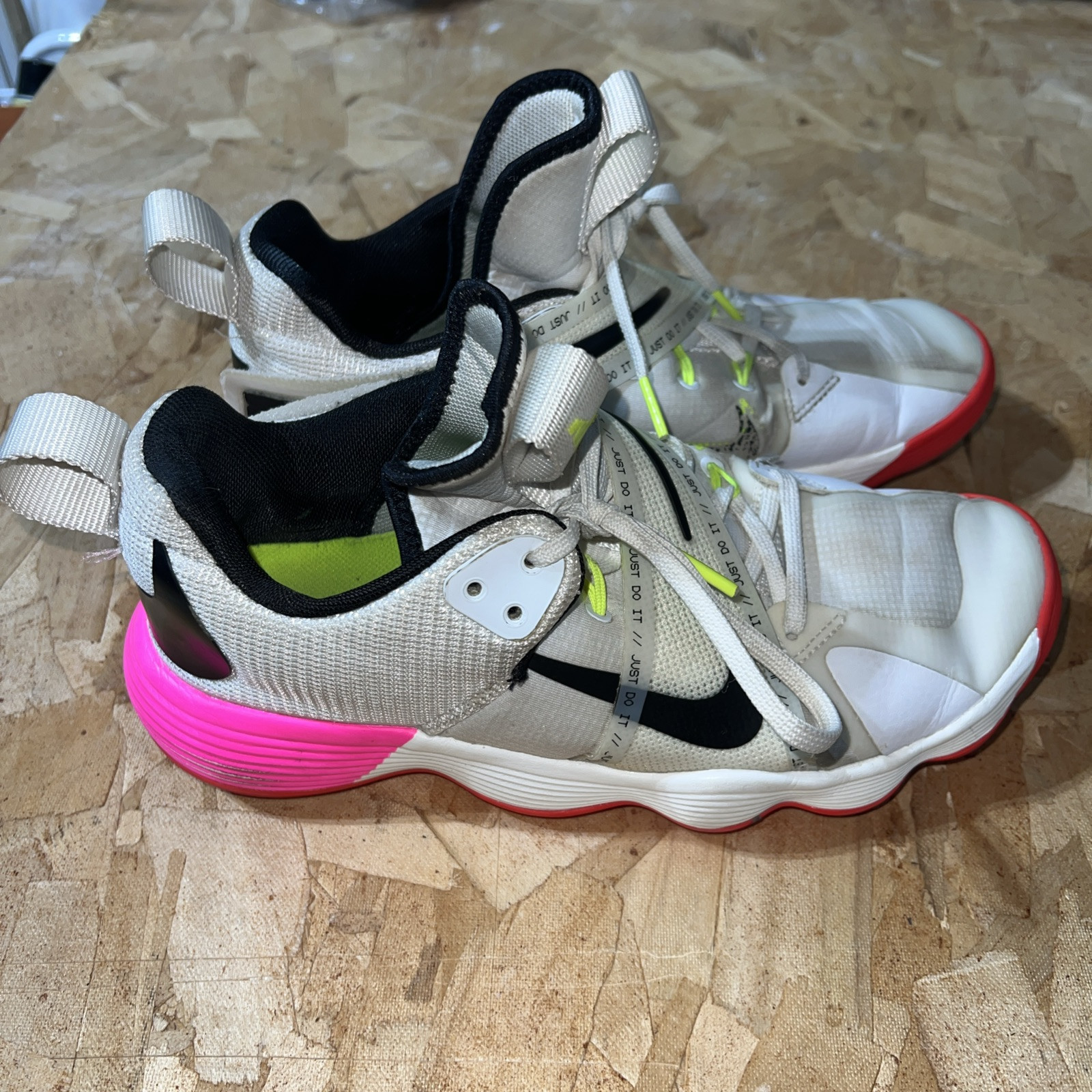 Nike React HyperSet SE White Crimson DJ4473-121 V… - image 1