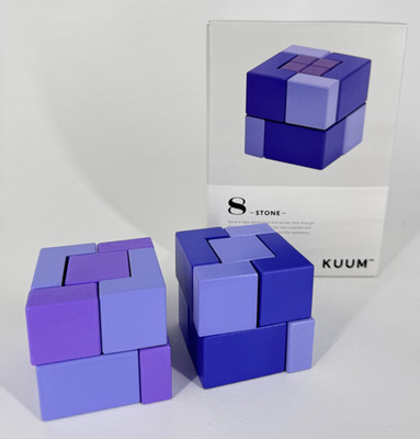 Felissimo Kuum Level 8 Stone, Colorful Interlocking Building Blocks