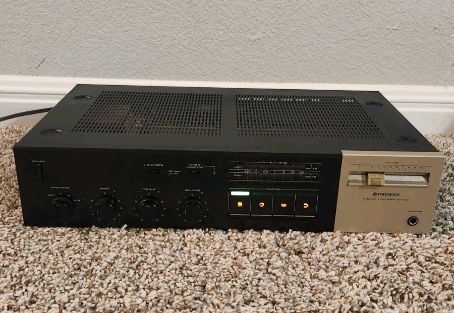 Pioneer SA 730 vintage audio equipment - eBay listing photo 3