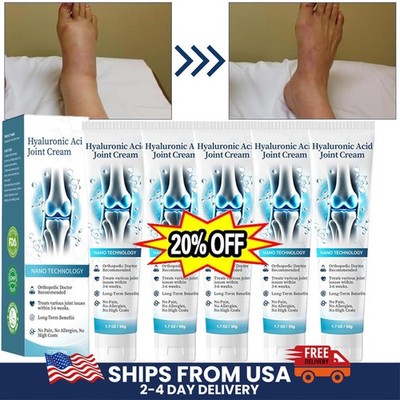 2026 NEW Hyaluronic Acid Joint Cream - Joint- Knee Pain Relief 1.76oz/ 50g