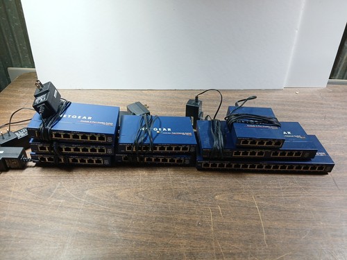NetGear ProSafe FS108P Gs108 Gs116 Gs105 Ethernet Port Switch Lot