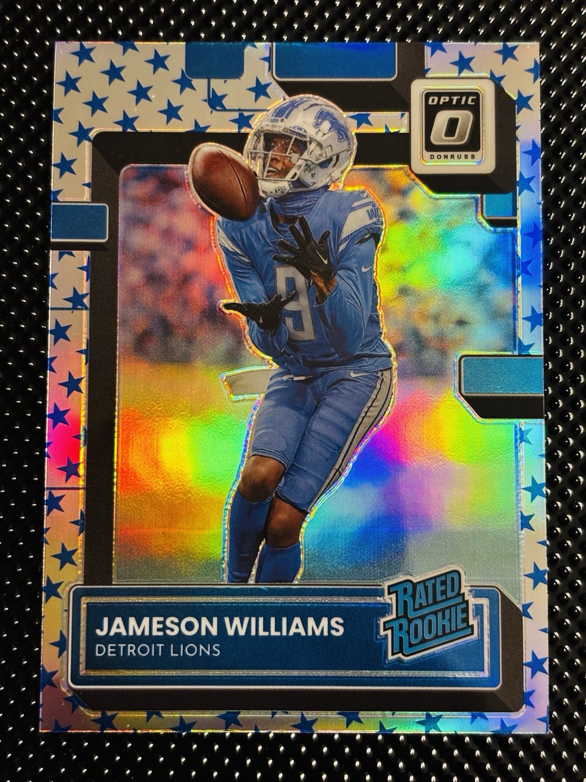 2022 Panini Donruss Optic - Rated Rookie Jameson Williams #208 Stars Prizm (RC)