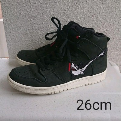 OSKI x Nike SB Shark Dunk High Black Used Limited Edition