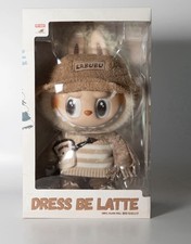 Pop Mart Labubu The Monsters Vinyl Plush Doll DRESS BE LATTE