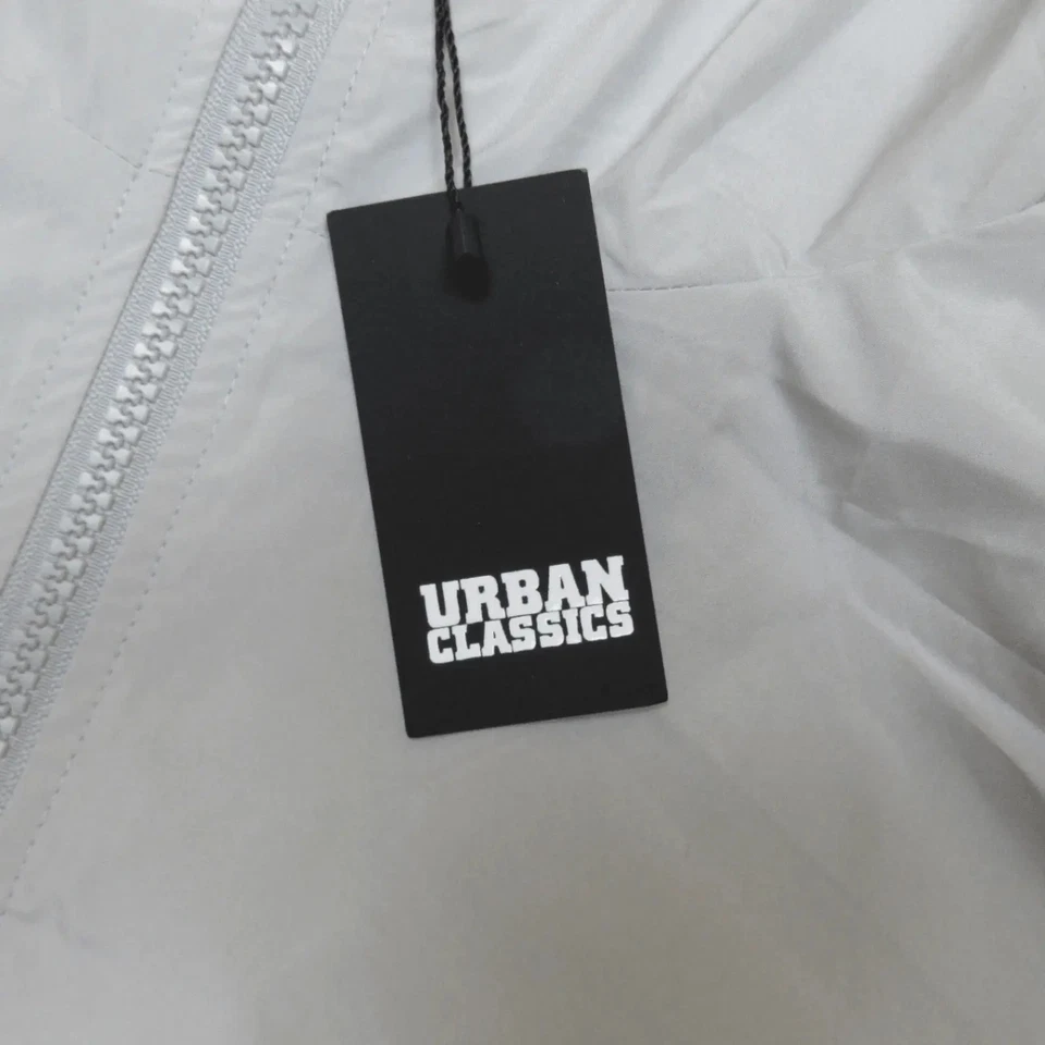 Urban Classics Light Ash Pullover Hoodie Size L Waterproof Windbreaker Jacket - Image 2 of 4