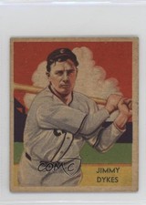 1934-36 National Chicle Diamond Stars R327 Jimmy Dykes #42 1k9l