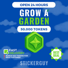    GROW A GARDEN - Roblox  TOKEN  INSTANT DELIVERY   