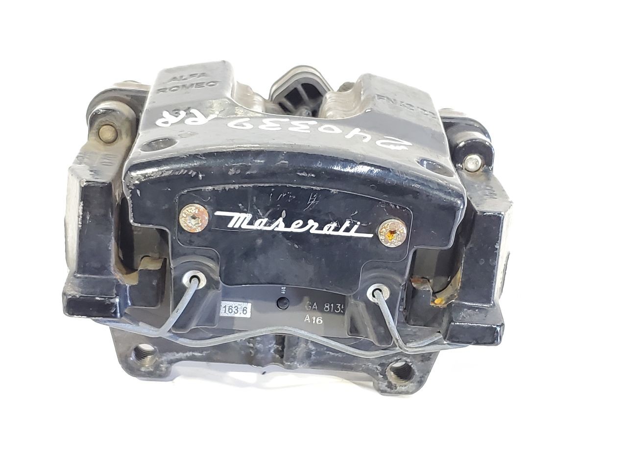 2017 Maserati Levante OEM Set Of 4 Brake Calipers Black Base