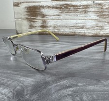 Versace Eyeglasses MOD 1106-B Frames Only Made In Italy 52 17 130 W/ Case READ