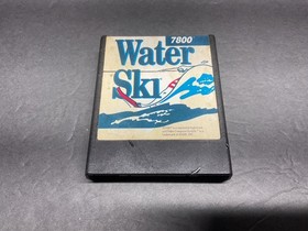 Atari  7800  Water Ski Game and Manual  by Froggo  Games Tested