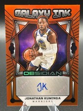 2024-25 Panini Obsidian Jonathan Kuminga #GI-JKU - Galaxy Ink Auto /99 Warriors