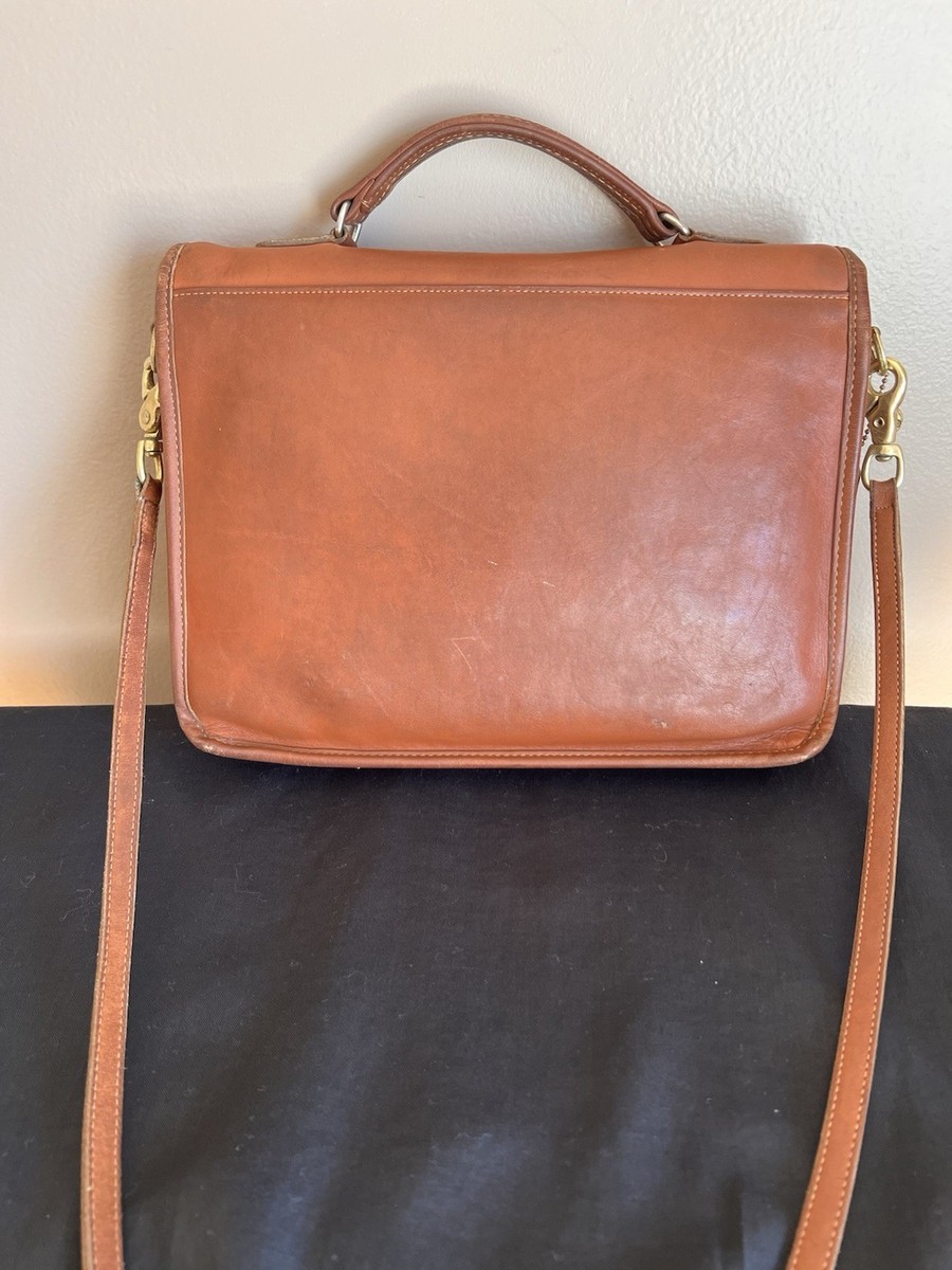 バッグ vintage coach signature handbag 3595 80s Vintage Coach