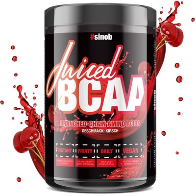 BlackLine 2.0 Juic3d BCAA, 500 g Dose, Kirsch