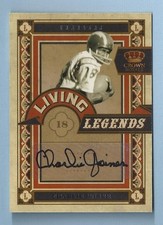CHARLIE JOINER 2010 CROWN ROYALE LIVING LEGENDS AUTOGRAPH AUTO /10