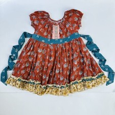 Matilda Jane Platinum Sz 2 Shasta Brown Dress