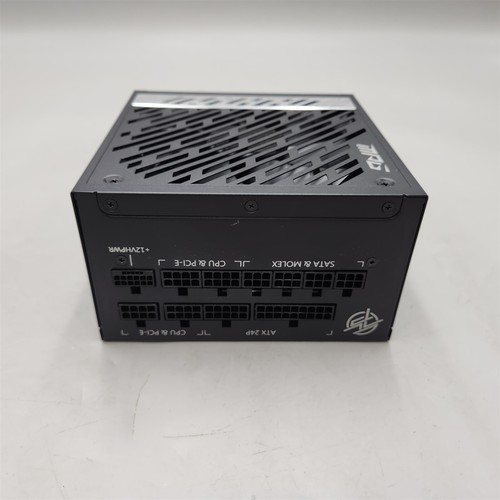MPG A850G PCIE 5 Gaming Power Supply Full Modular 80 Plus Gold 850W *NO CABLES*