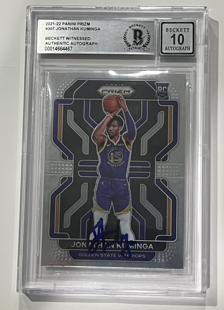 JONATHAN KUMINGA SIGNED RC 2021-22 PANINI PRIZM BAS JONATHAN KUMINGA SIGNED RC 2021-22 PANINI PRIZM BAS