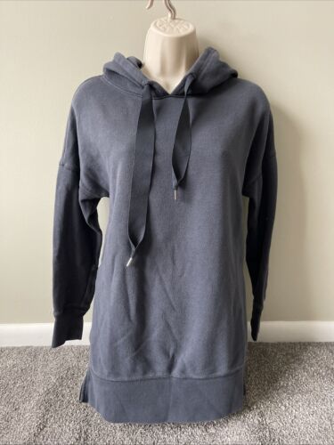 Aerie Women’s Gray Long Pullover Hoodie Sweatshirt (XS)
