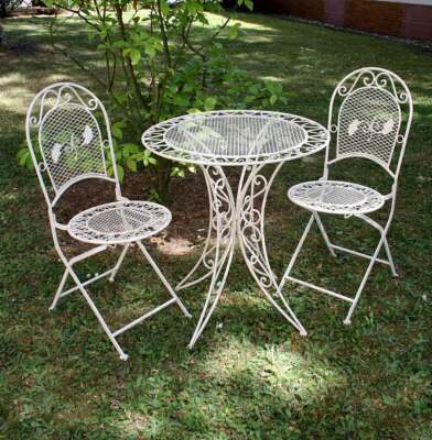 ebay small garden table and chairs