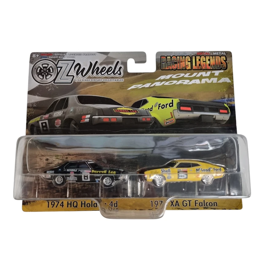 Oz Wheels 1:64 Bathurst 1000 HQ Holden XA Falcon Twin Set Racing Legends 73 74