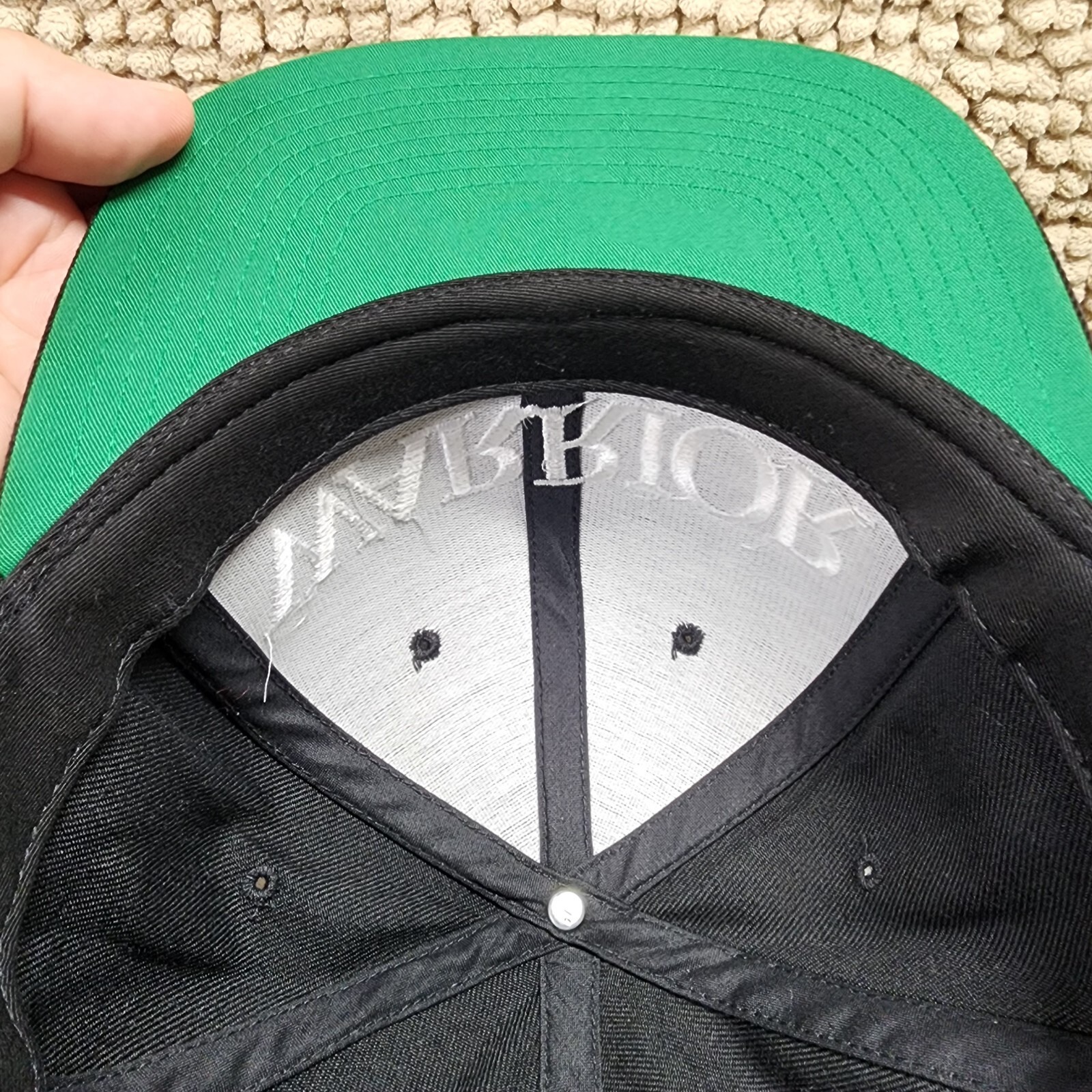 WARRIOR Adjustable Snapback Baseball Hat Cap - image 7