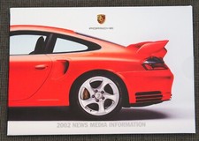 PORSCHE 911 996 Targa Turbo Pressemappe Media...