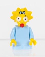 LEGO The Simpsons Maggie Simpson Minifigure. Used  Fast Shipping