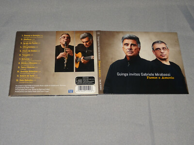 GUINGA INVITES GABRIELE MIRABASSI - PASSOS E ASSOVIO / DIGIPACK-CD 2018 (MINT-)