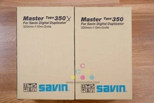 Lot of 2 Savin 4555 Type 350 Thermal Master 3350DNP 3360DNP 893021 Same Day Ship